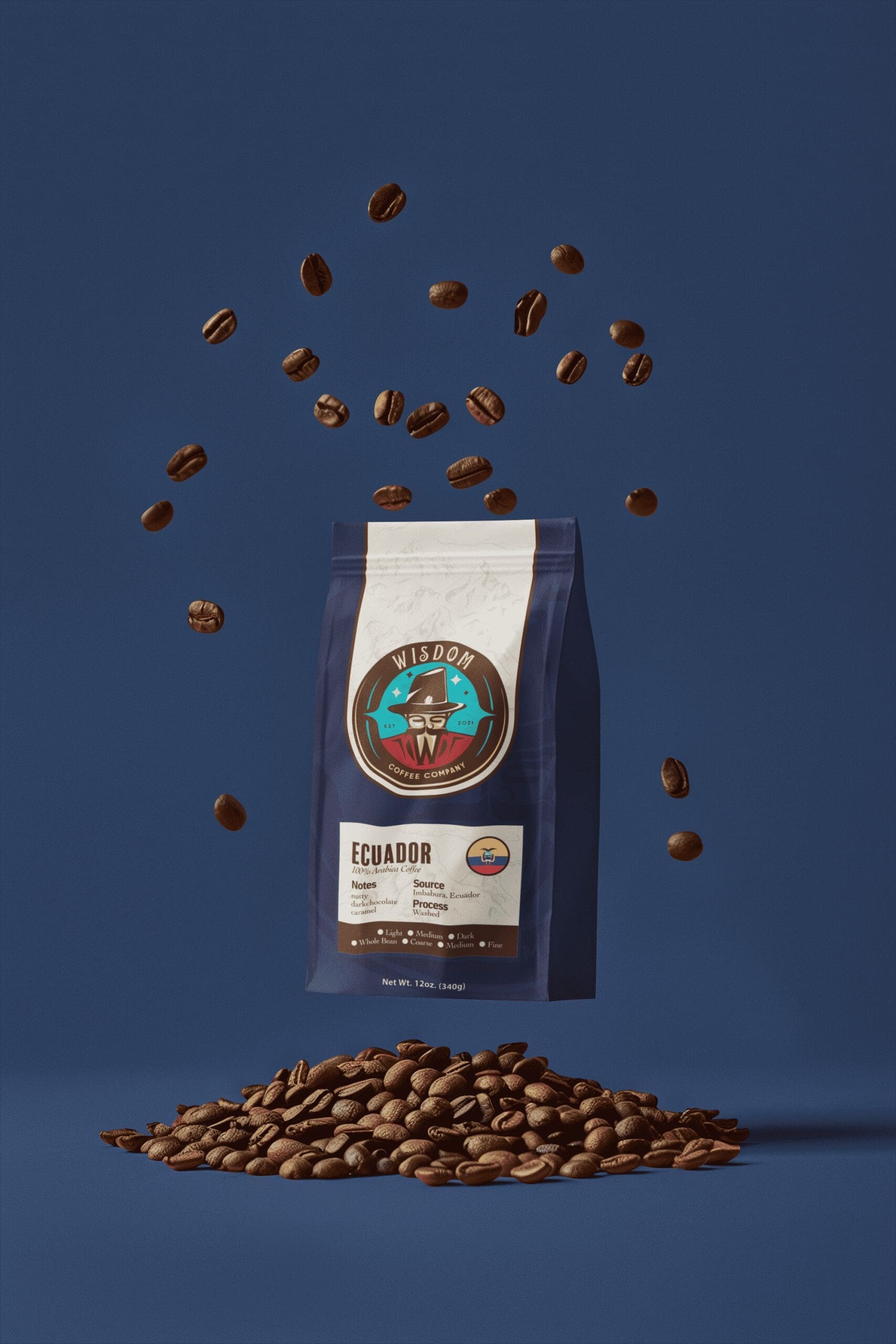 Single-Origin Wisdom Specialty Coffee (Dark Roast) - Image 4